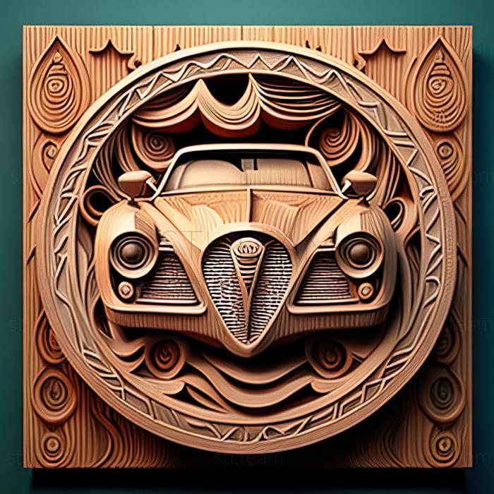 3D model Alfa Romeo Alfa 6 (STL)